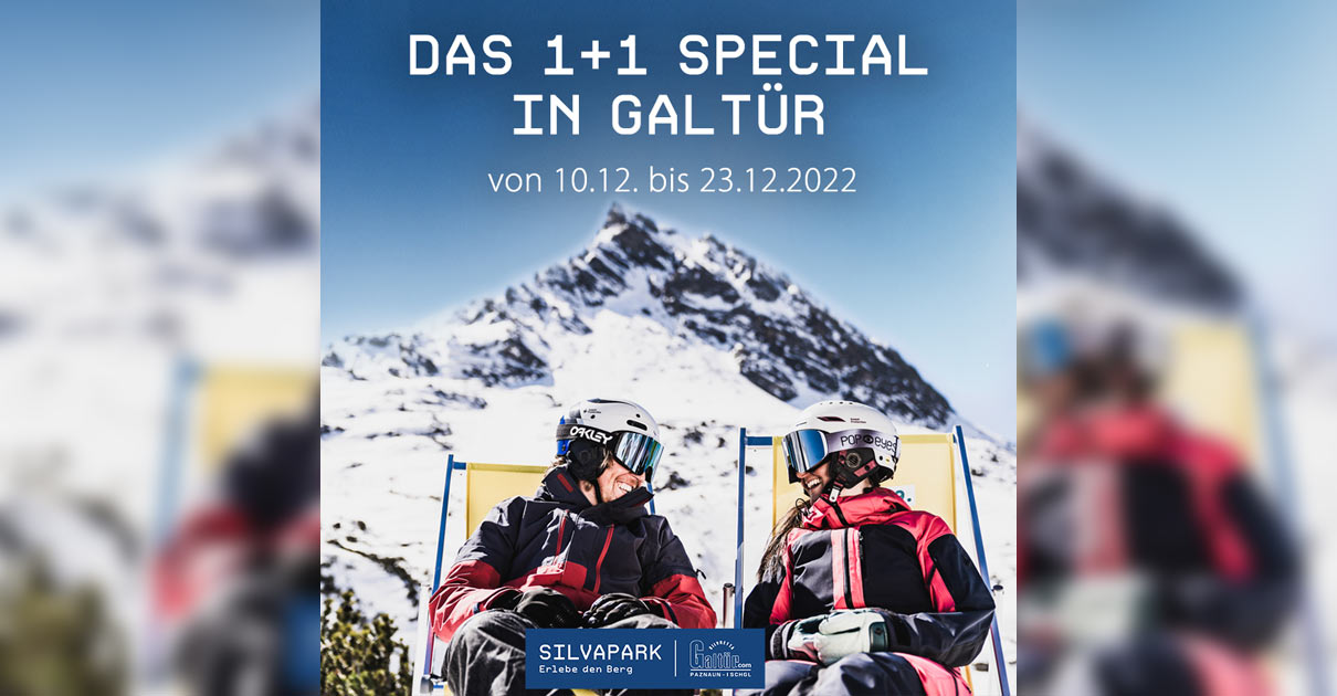 Friends of Galtür mit dem 1 + 1 Special zum Winteropening 2022